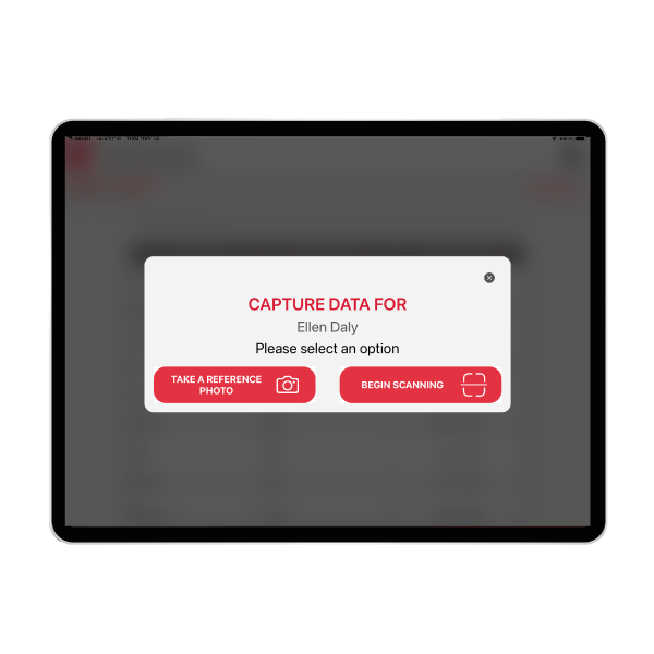 Paris POD-SCAN APP Assign Foot Model