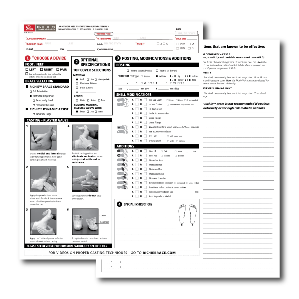 Paris-Orthotics_Forms-&-Resources_Richie-Brace-Order-Form