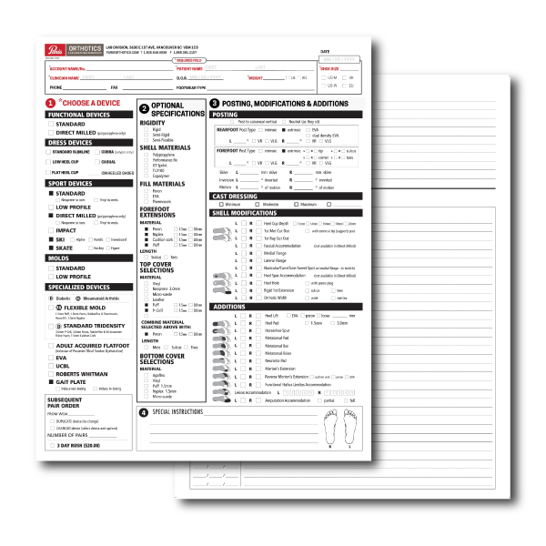 Paris-Orthotics_Forms-&-Resources_Specialized-Order-Form